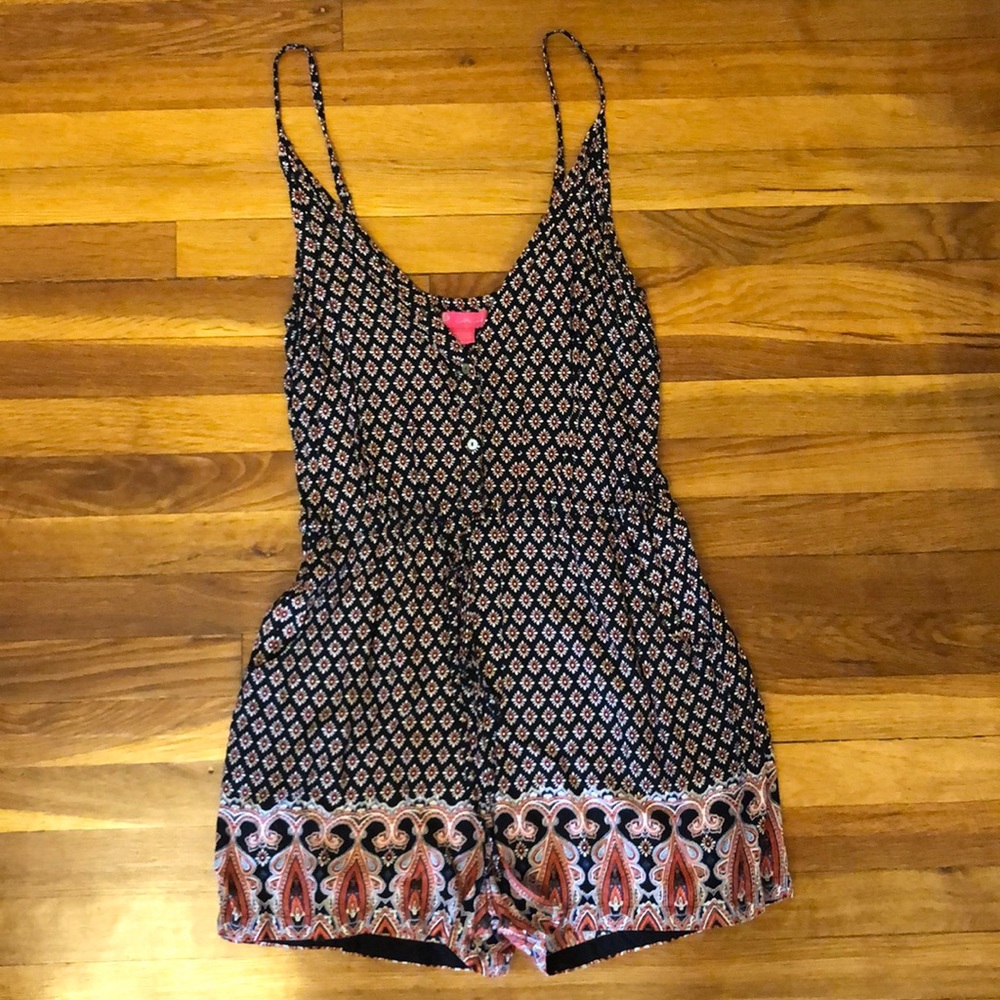 Patterned Romper